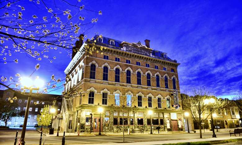 outside of music hall