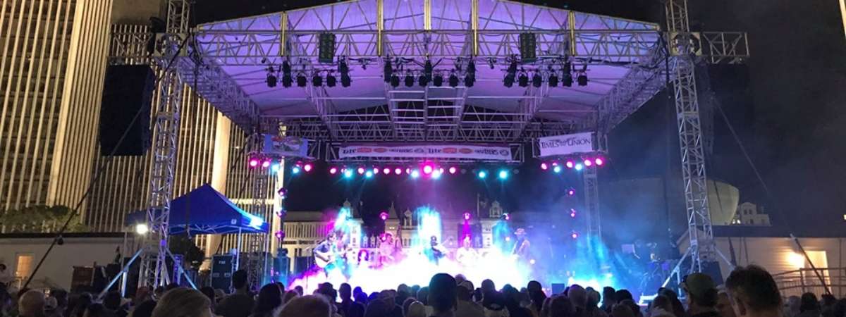 outdoor concert