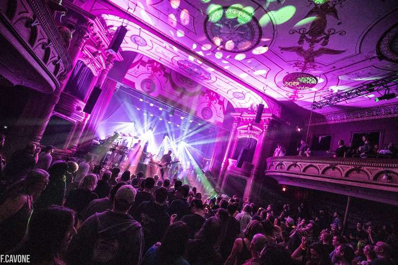 Cohoes Music Hall during a concert