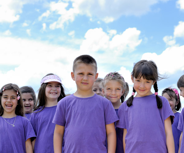 kids at summer camp