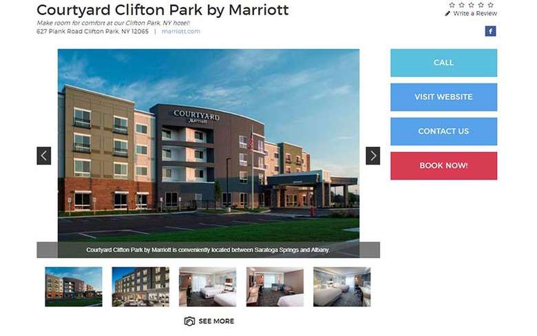 courtyard clifton park business listing