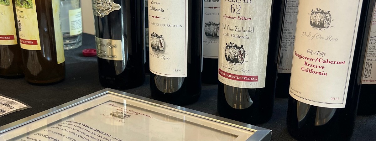 wine bottles