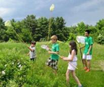 kids playing outdoors in a field