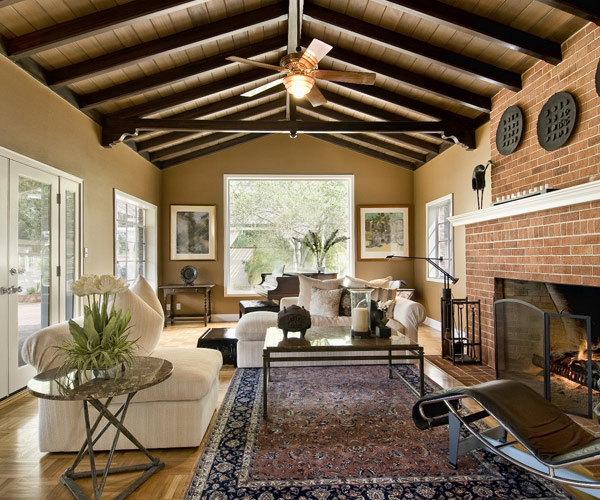 nicely furnished room
