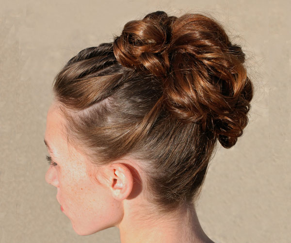 wedding hair style for bride-to-be